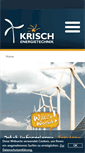 Mobile Screenshot of krisch-energietechnik.de